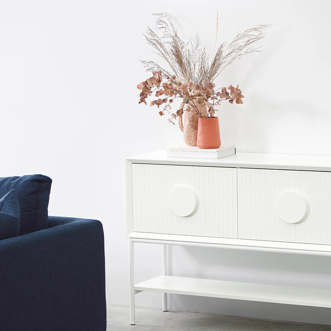 Curtis Console Table - White