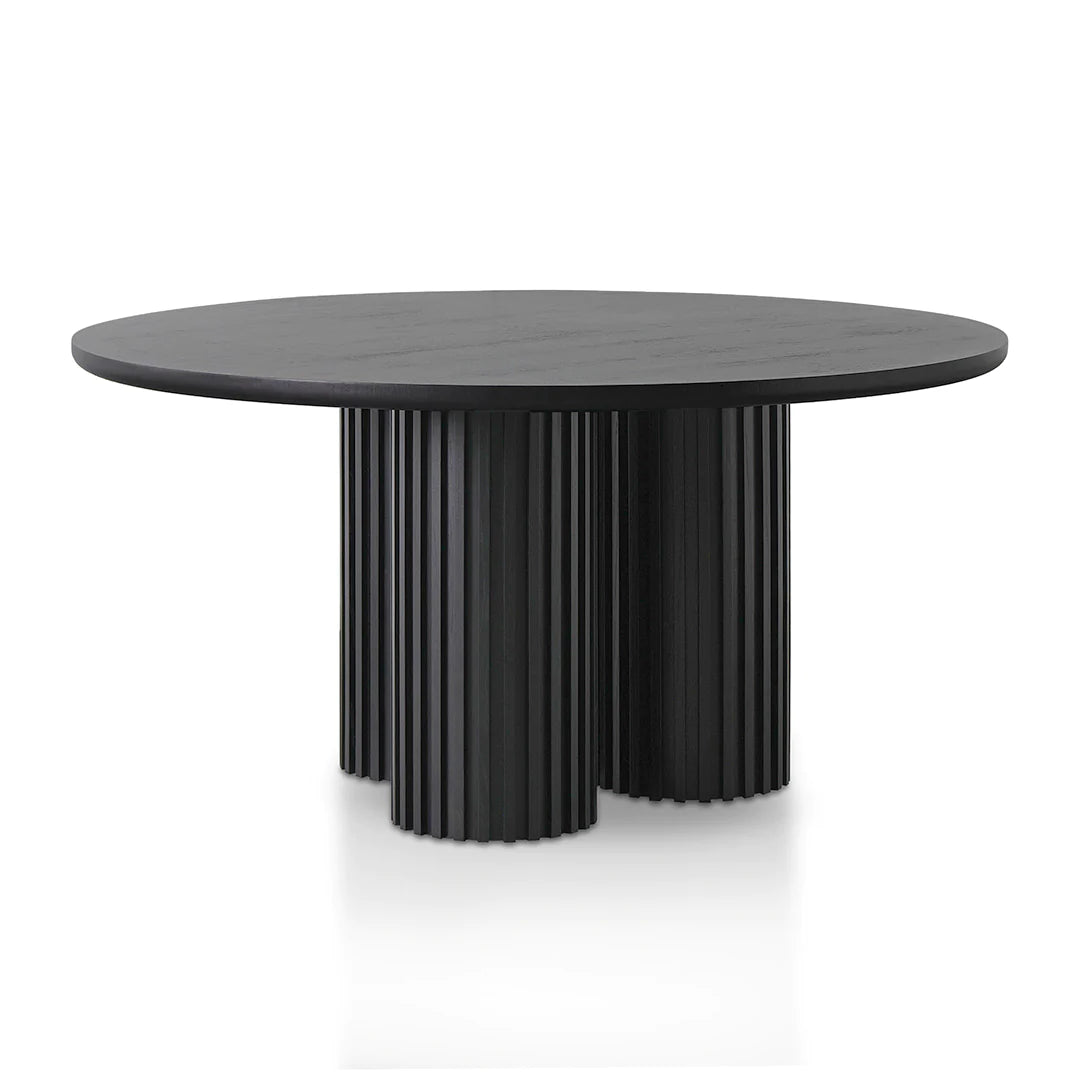 Peyton Round Dining Table (Black Oak)