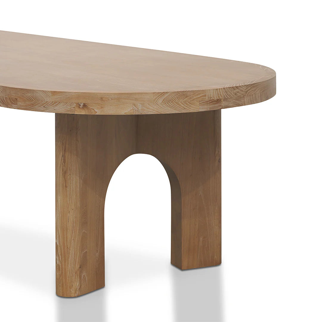 Teresa Oval Dining Table - Natural