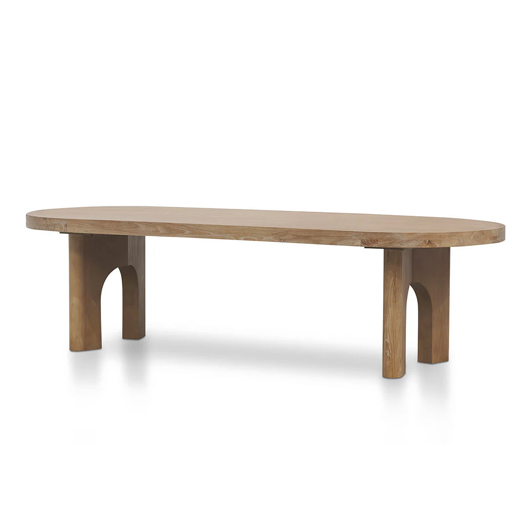 Teresa Oval Dining Table - Natural