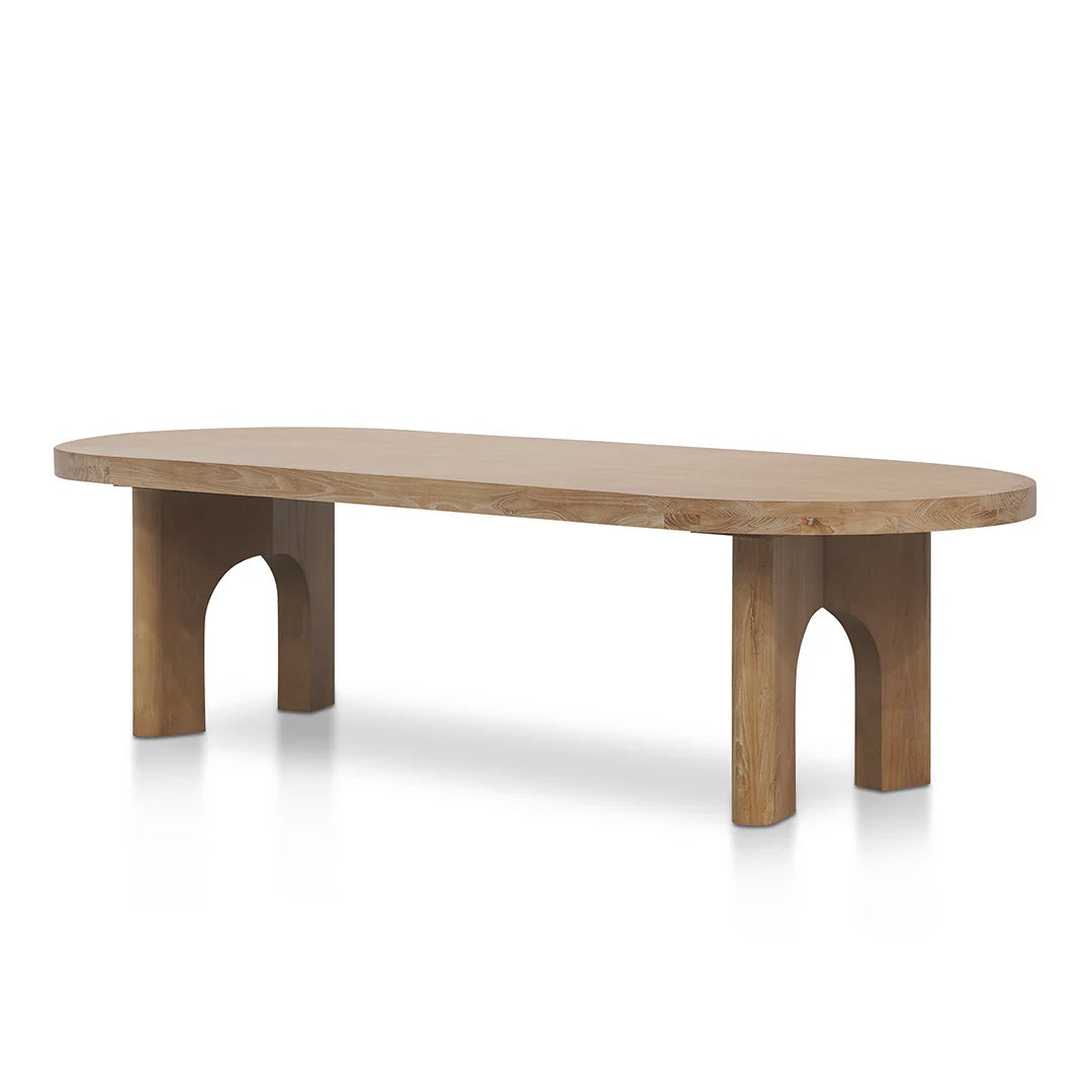 Teresa Oval Dining Table - Natural