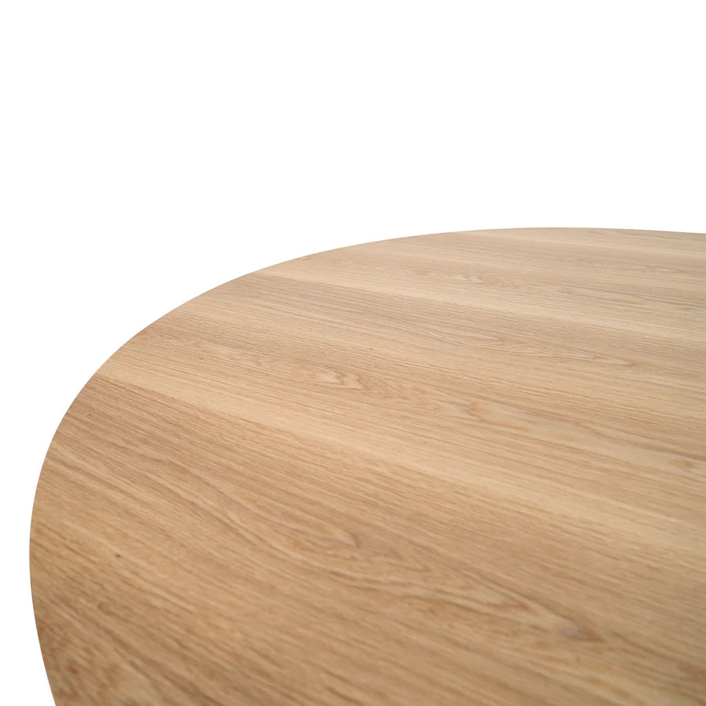 Vanya Round Dining Table - Natural