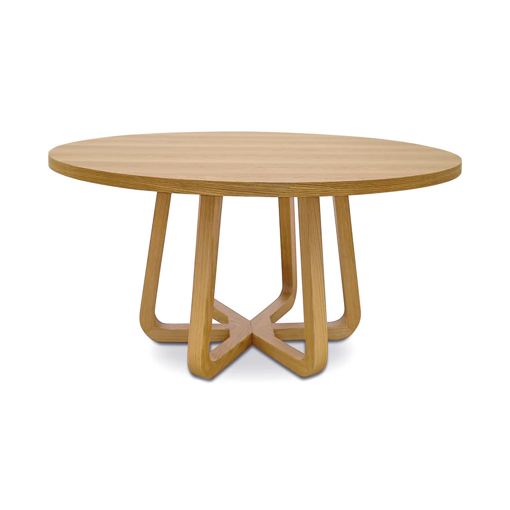 Vanya Round Dining Table - Natural