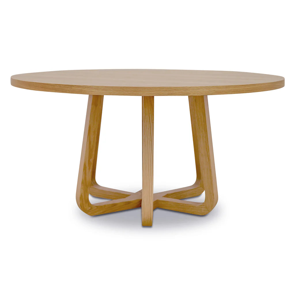 Vanya Round Dining Table - Natural