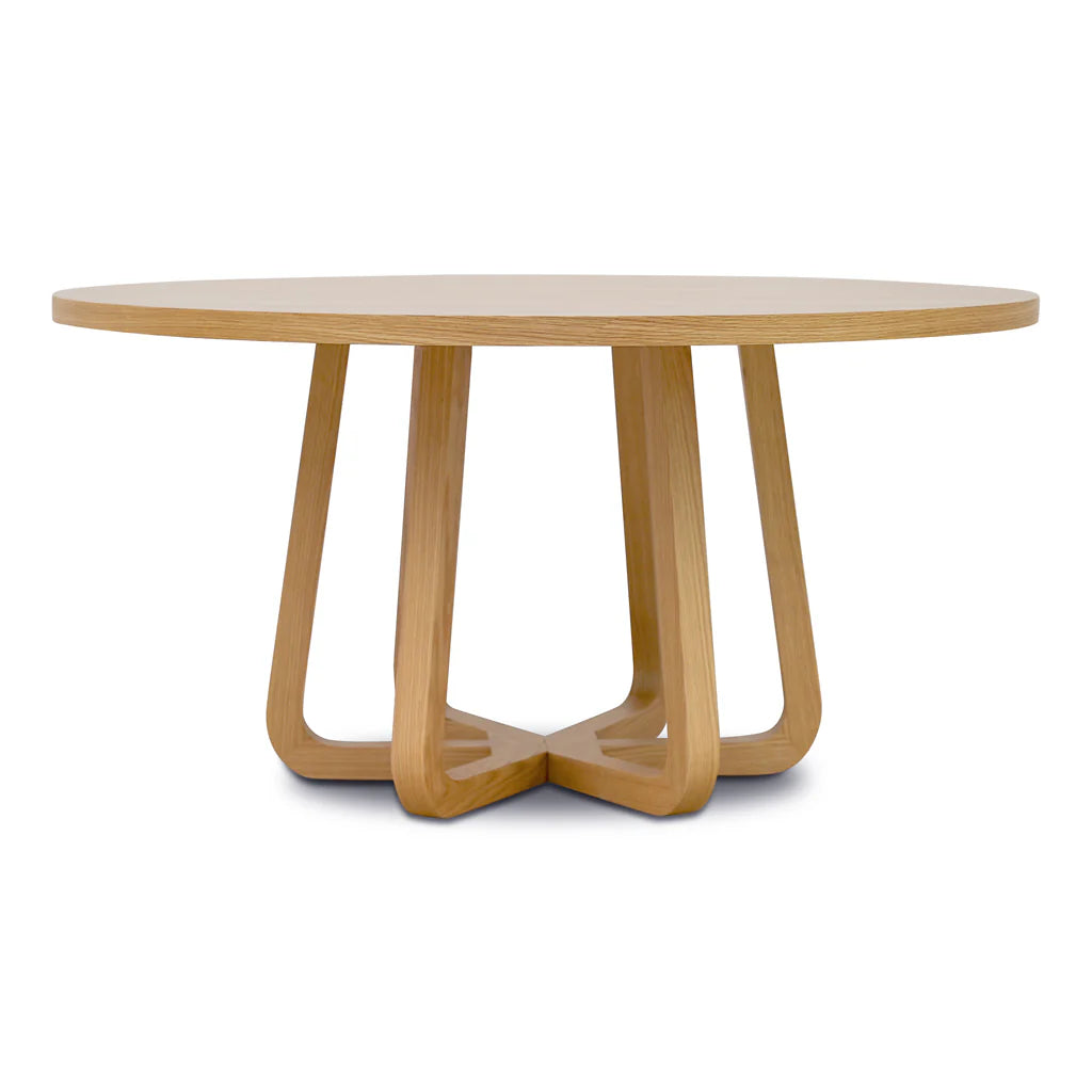 Vanya Round Dining Table - Natural