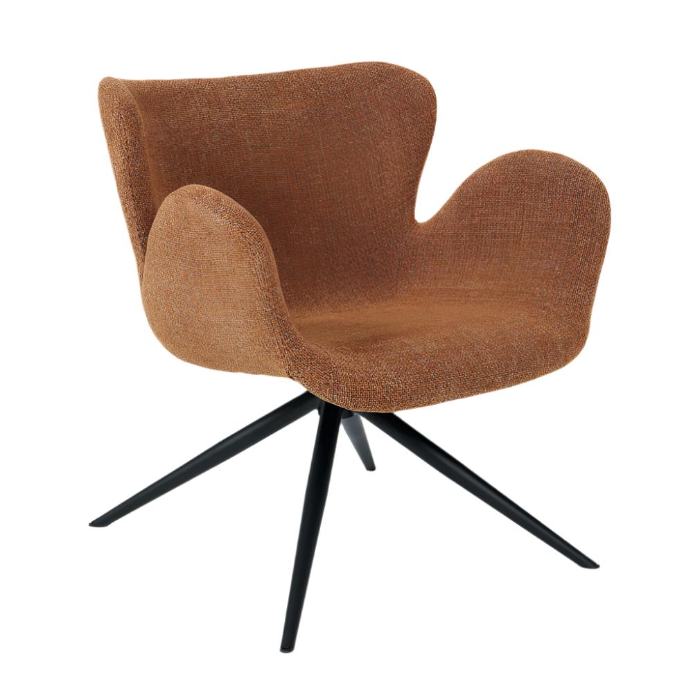 Frida Swivel Armchair - Amber