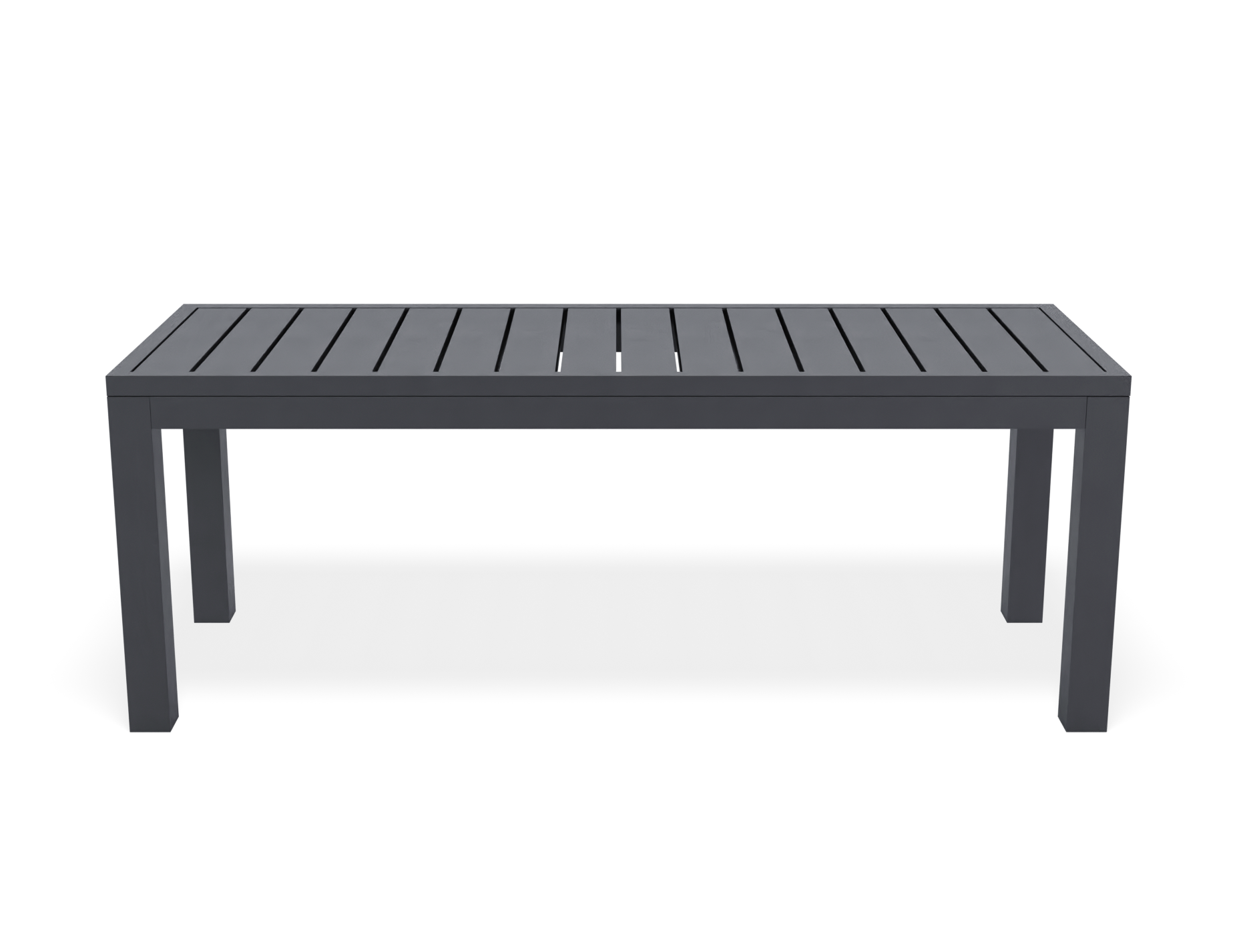 Halki Outdoor Bench Seat - 1.2m - Charcoal