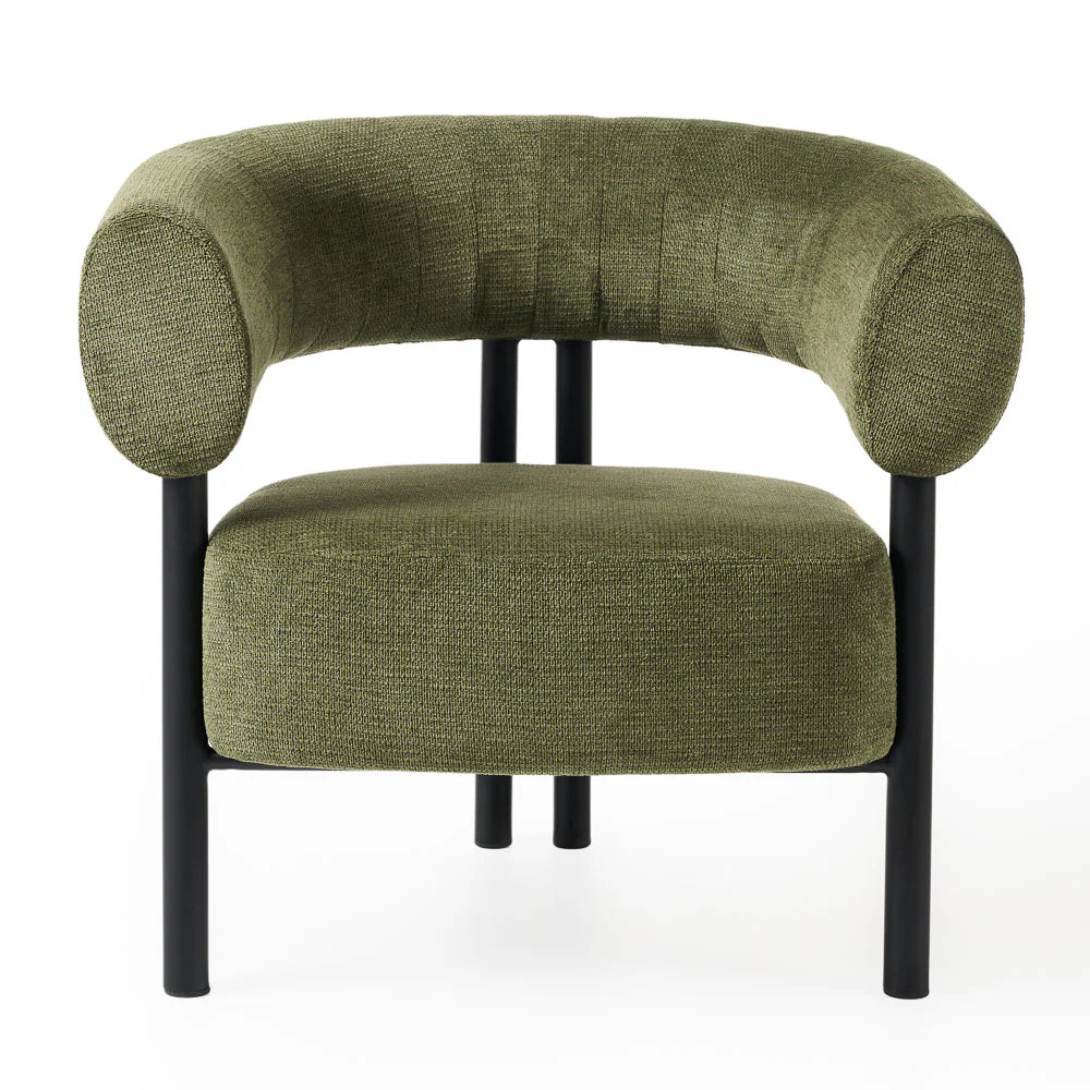 Harris Occasional Chair - Black/Moss