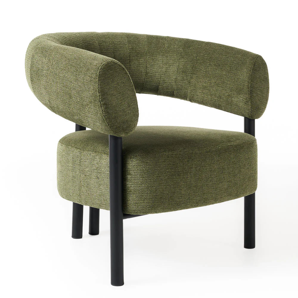 Harris Occasional Chair - Black/Moss