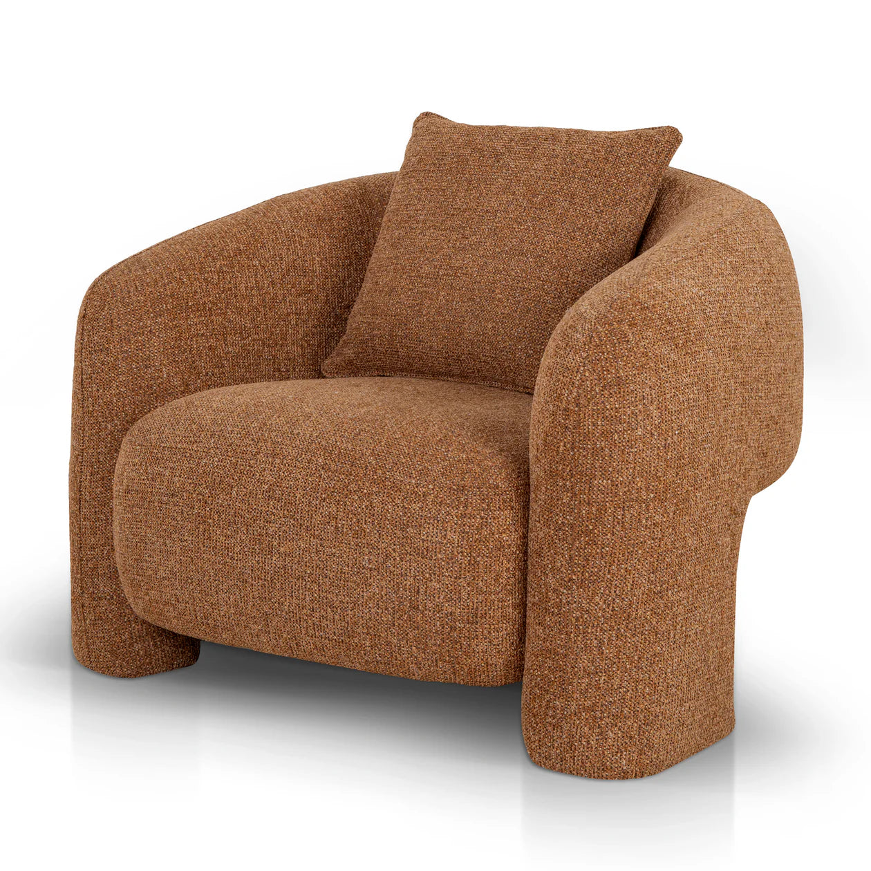 Jam Armchair - Coral Orange