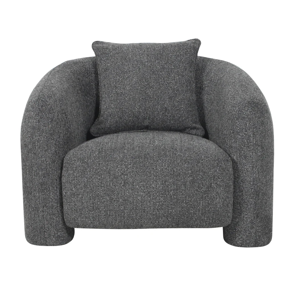 Jam Armchair - Coral Charcoal