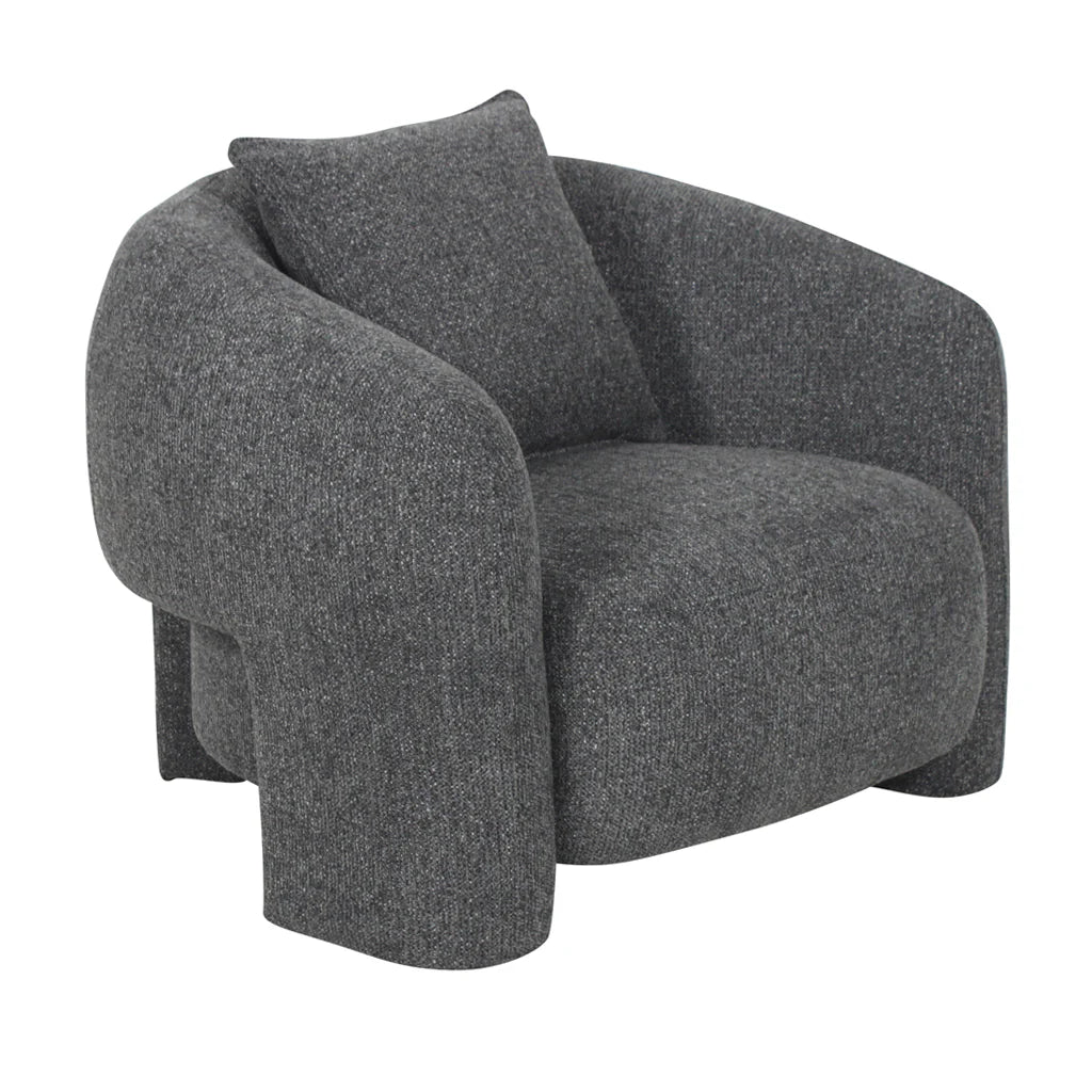 Jam Armchair - Coral Charcoal