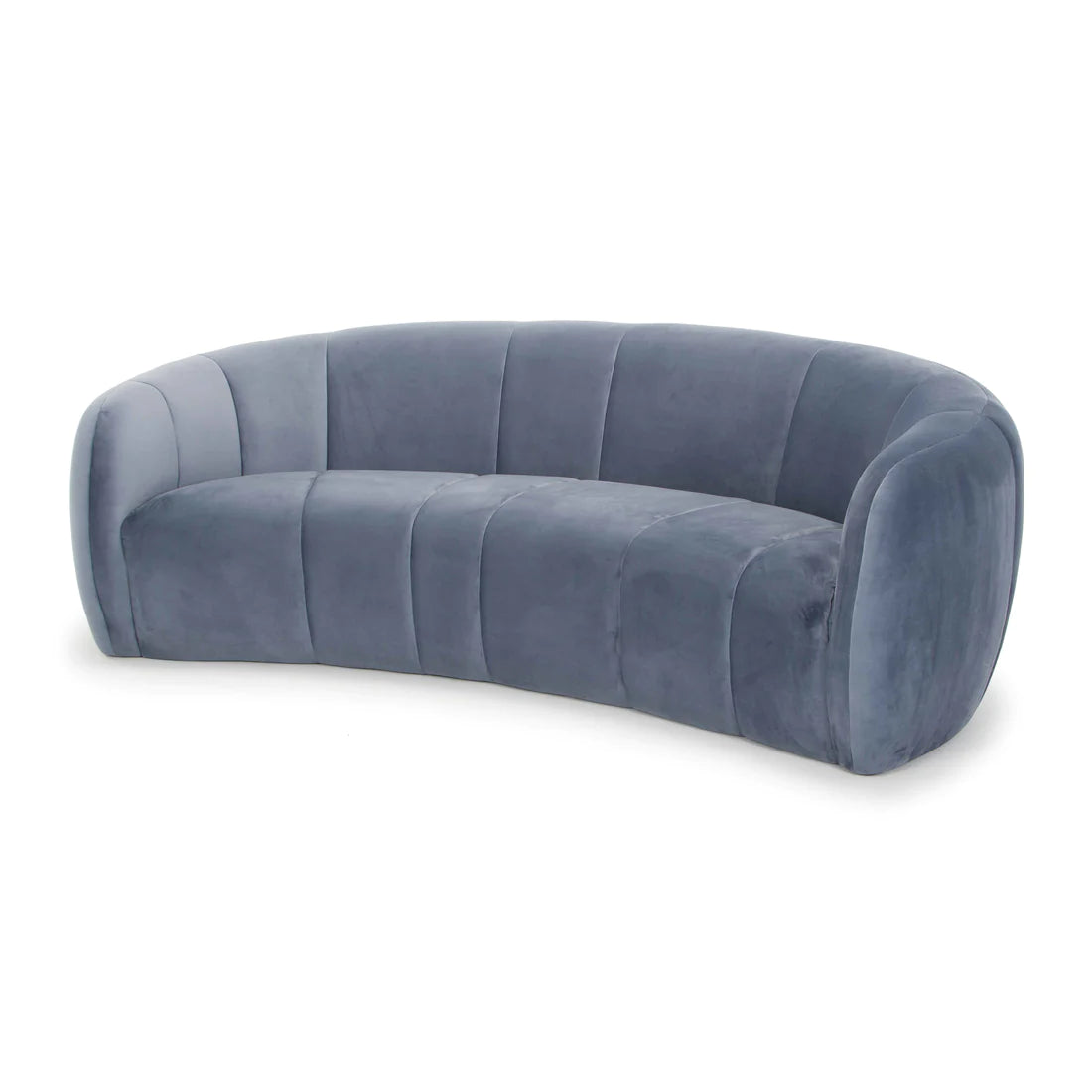 Marisol 3 Seater Fabric Sofa - Dust Blue