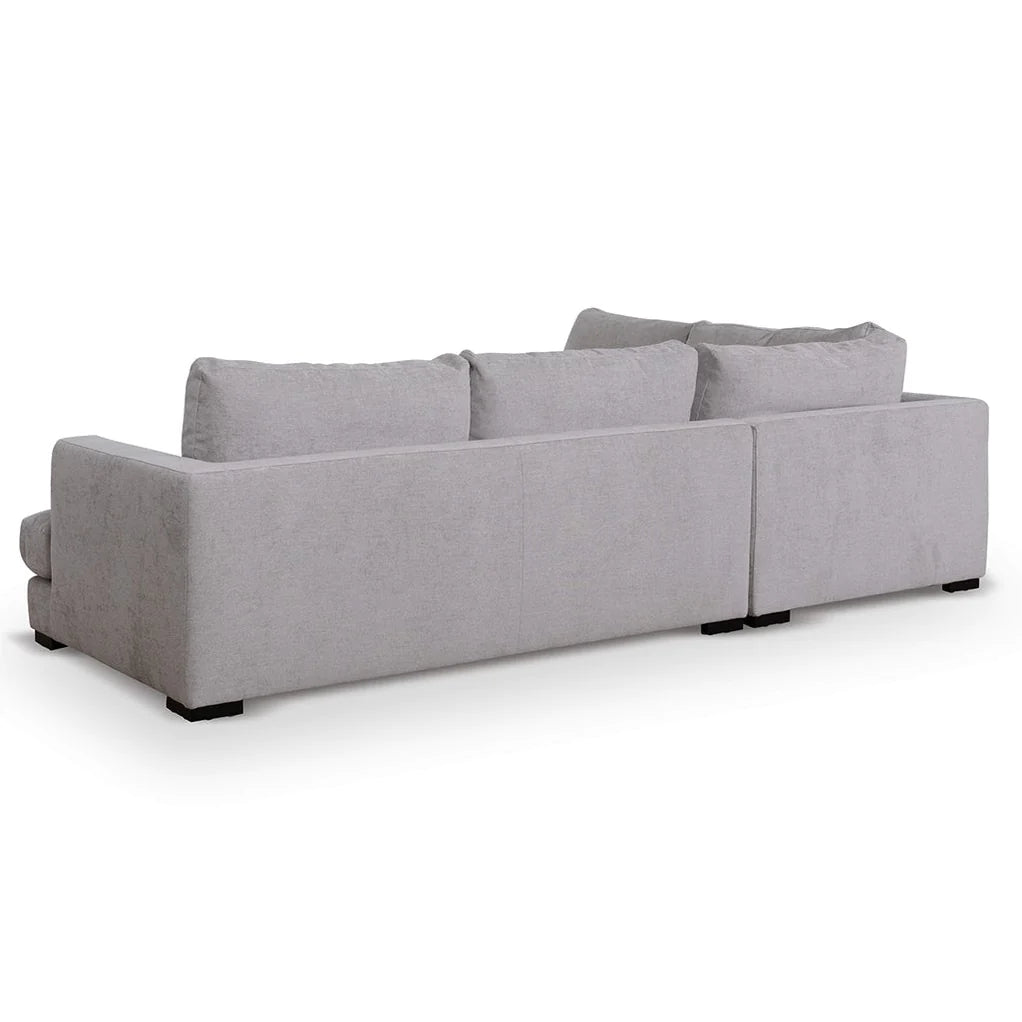 Lucinda 4 Seater Left Chaise Sofa (Oyster Beige)
