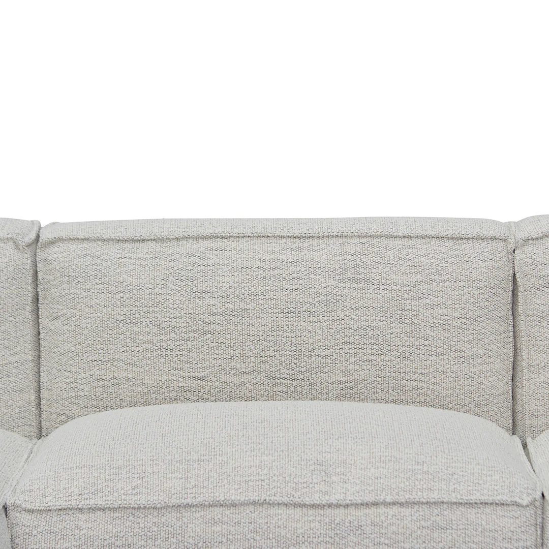 Roshil Left Chaise Sofa - Fog Grey