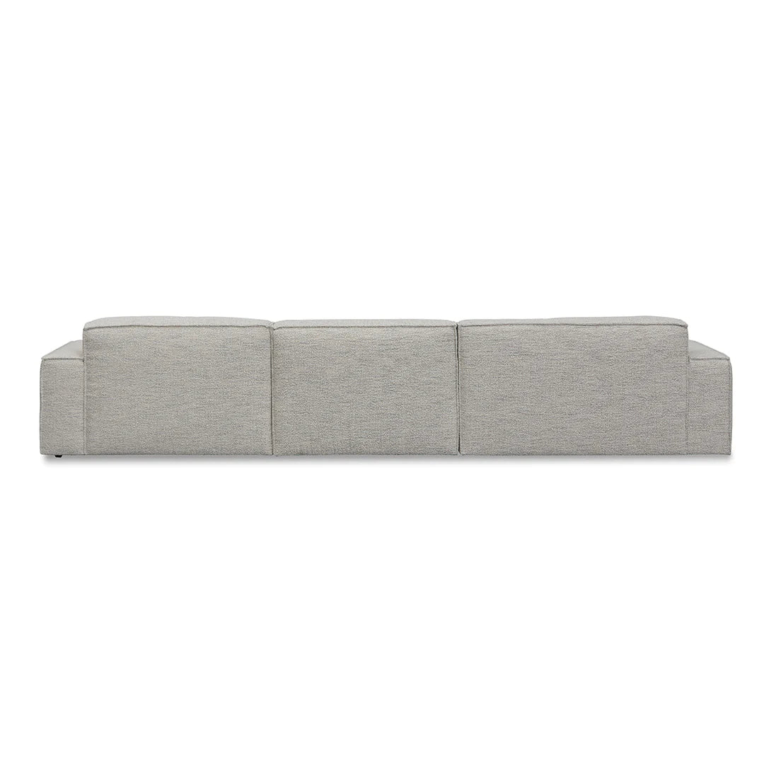 Roshil Left Chaise Sofa - Fog Grey