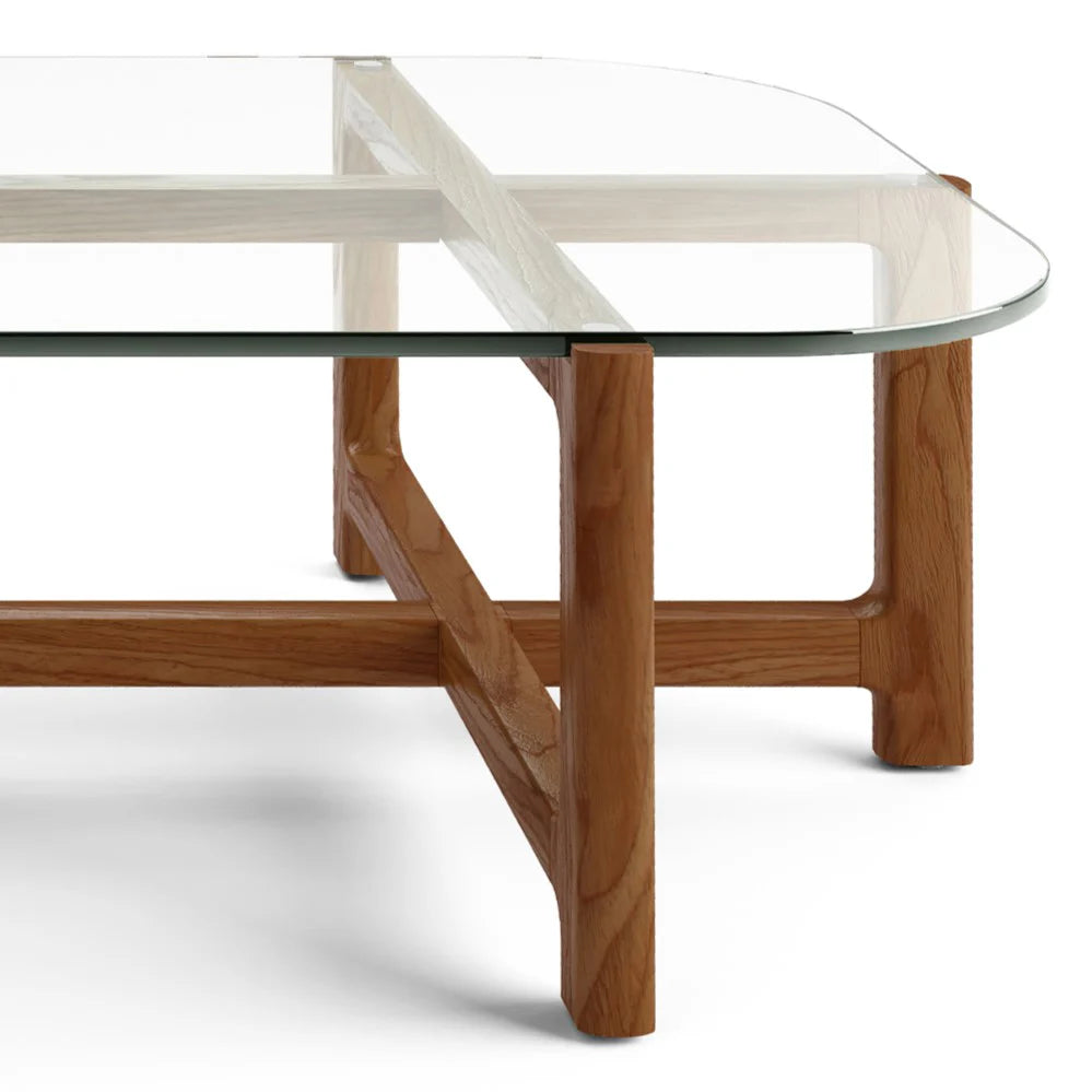 Quarry Rectangle Coffee Table - Walnut