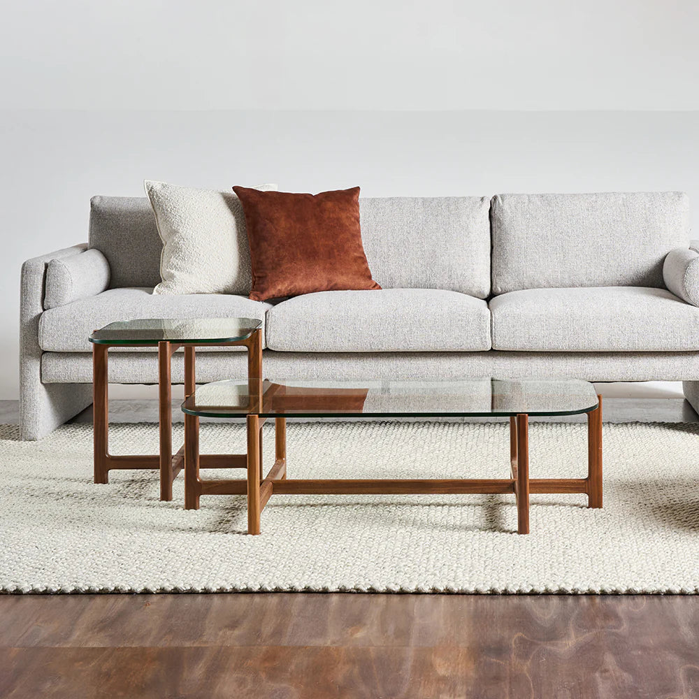 Quarry Rectangle Coffee Table - Walnut