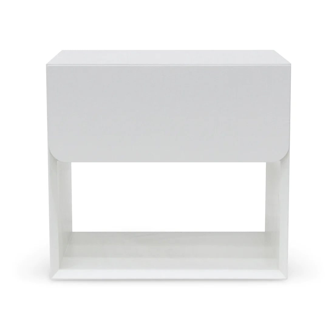 Lonny Oak Bedside Table (White)