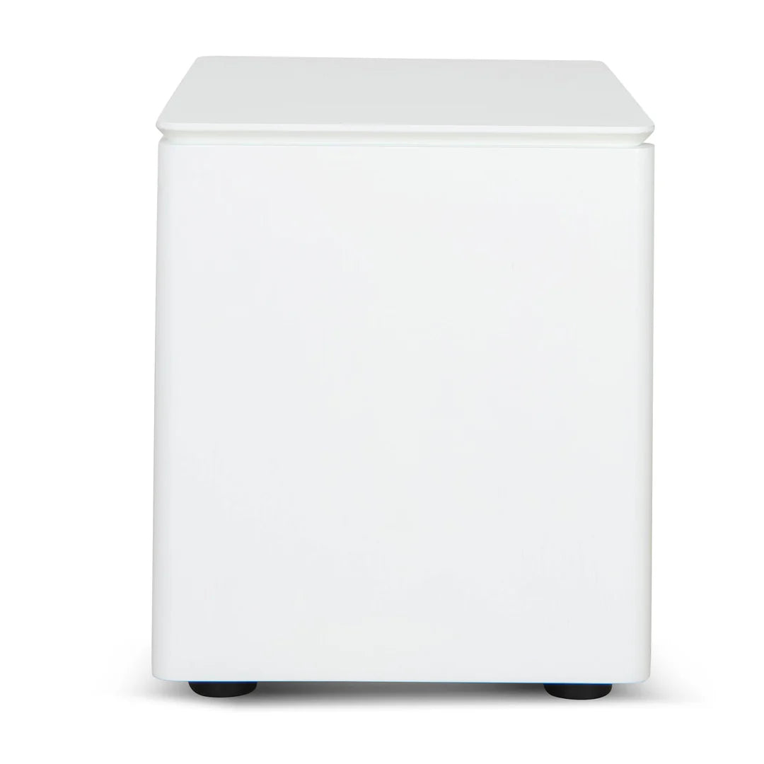 Norris Bedside Table - White Oak Veneer