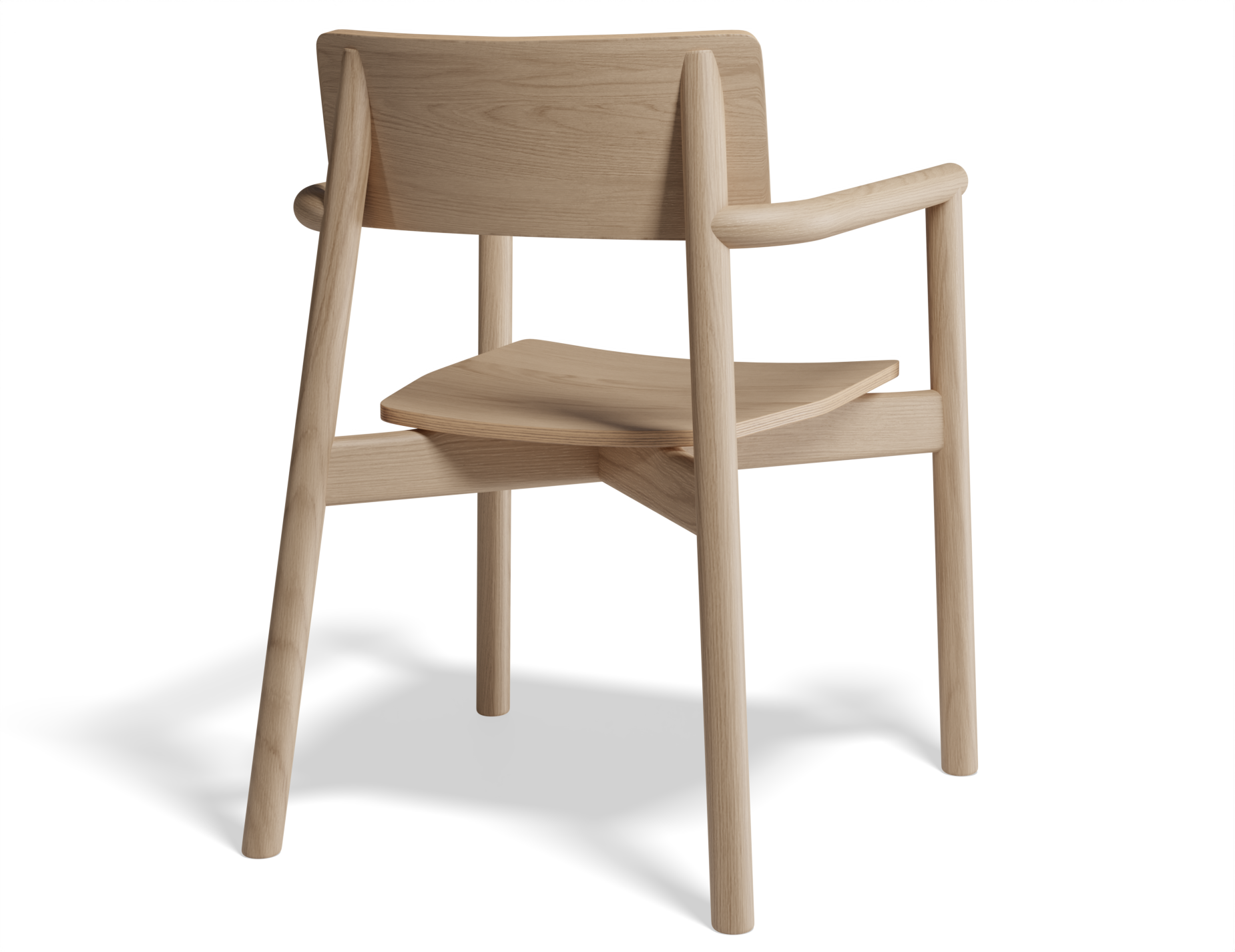 Andi Dining Armchair - Natural Ash