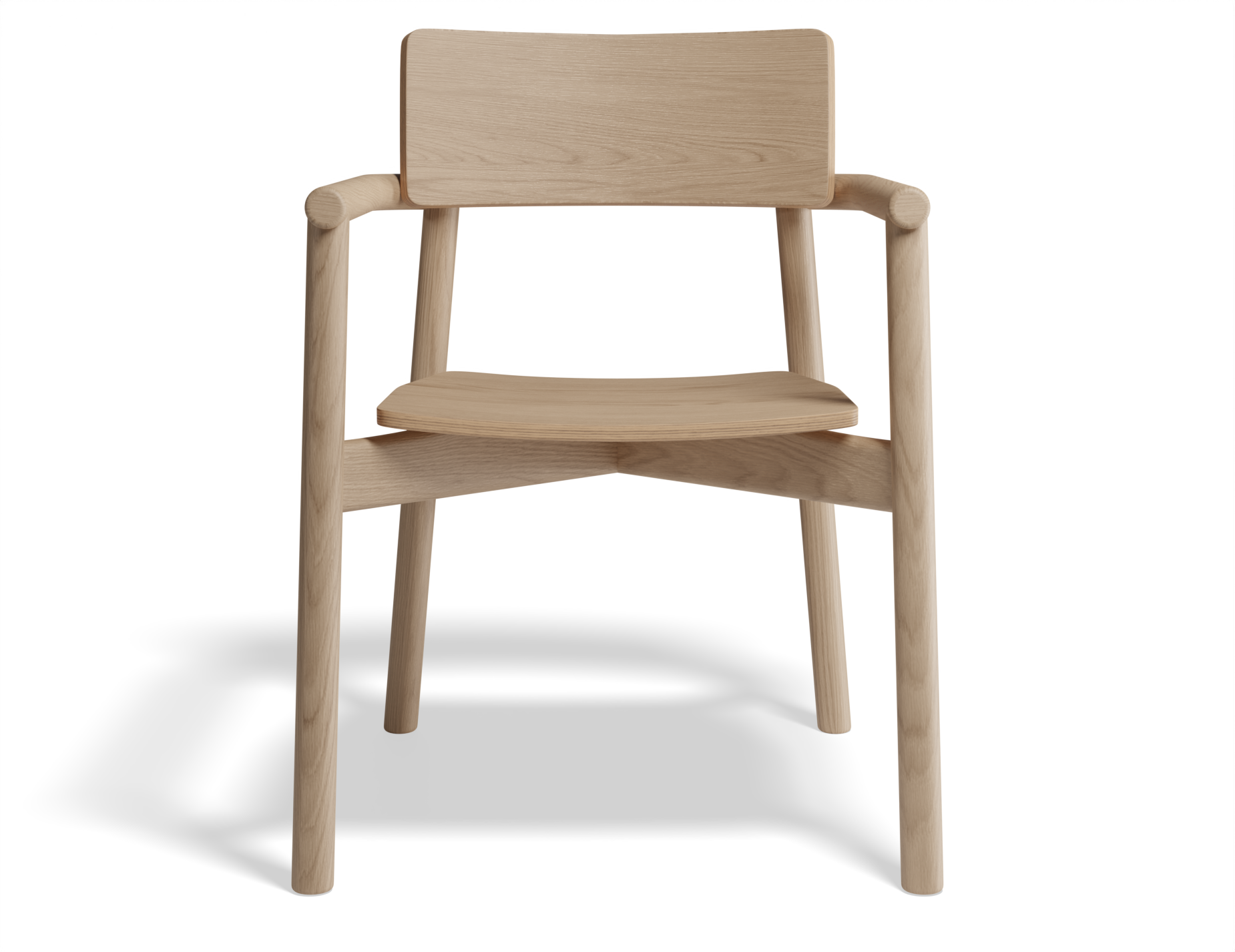 Andi Dining Armchair - Natural Ash