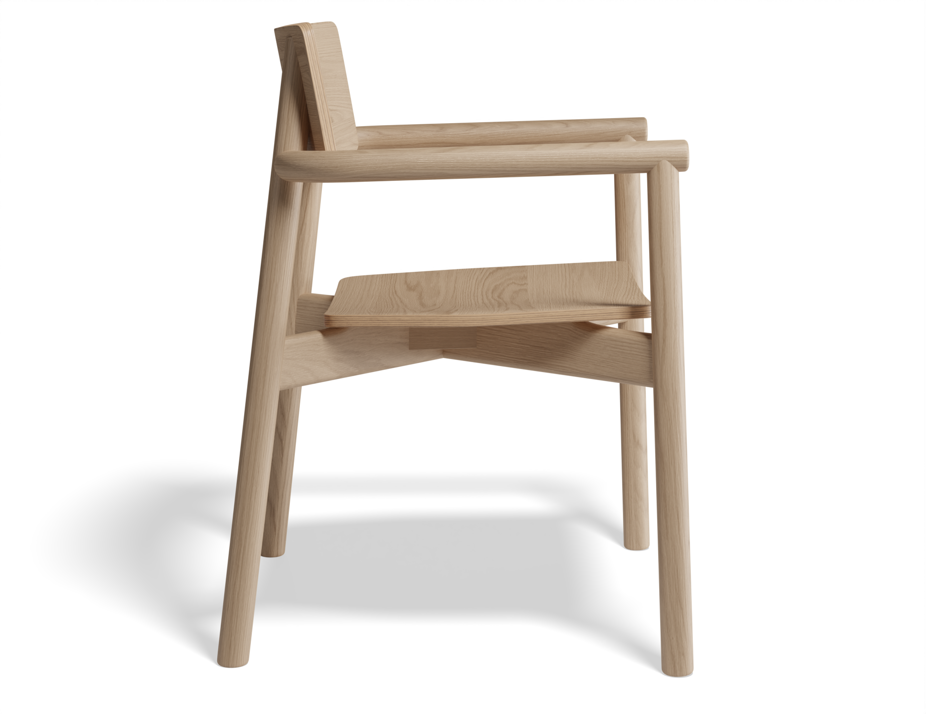 Andi Dining Armchair - Natural Ash