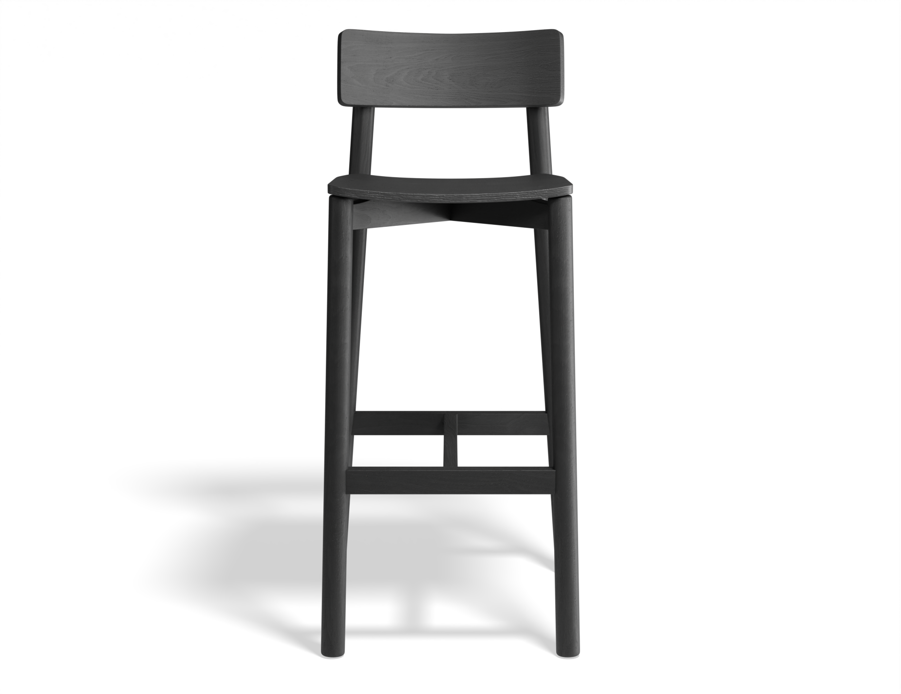 Andi Bar Stool - Black Stained Ash