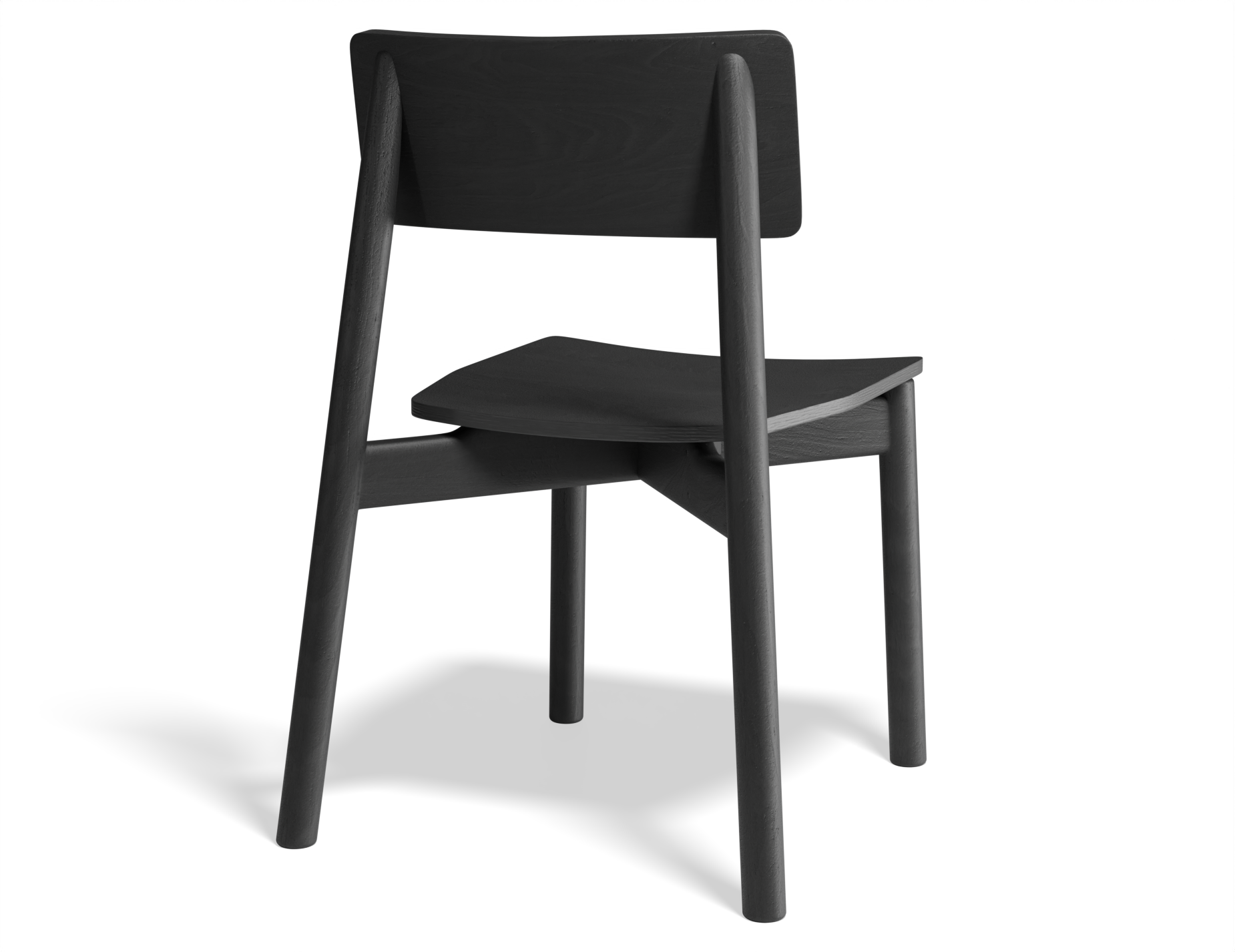 Andi Dining Chair - Black Stained Ash