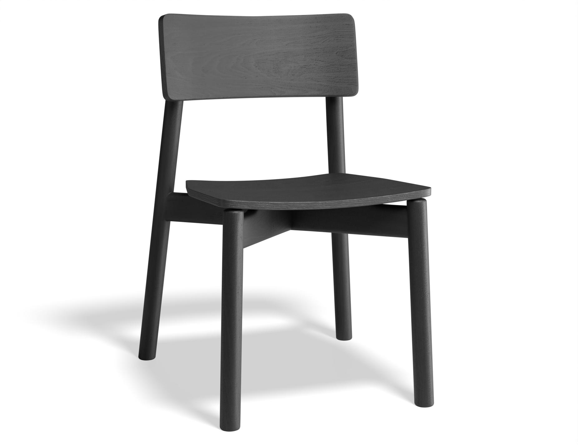 Andi Dining Chair - Black Stained Ash