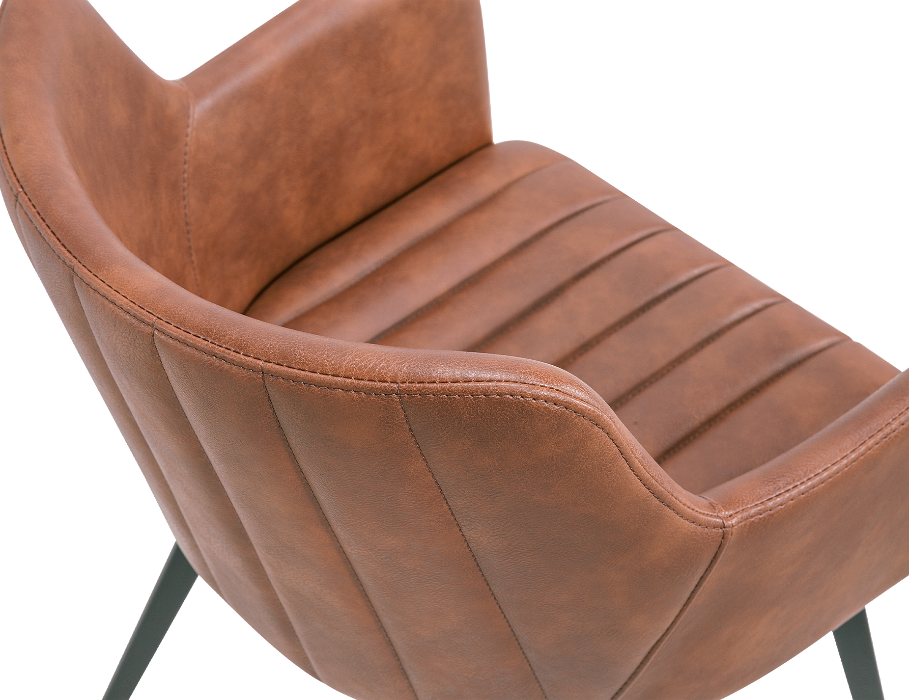 Andorra Dining Armchair - Vintage Tan