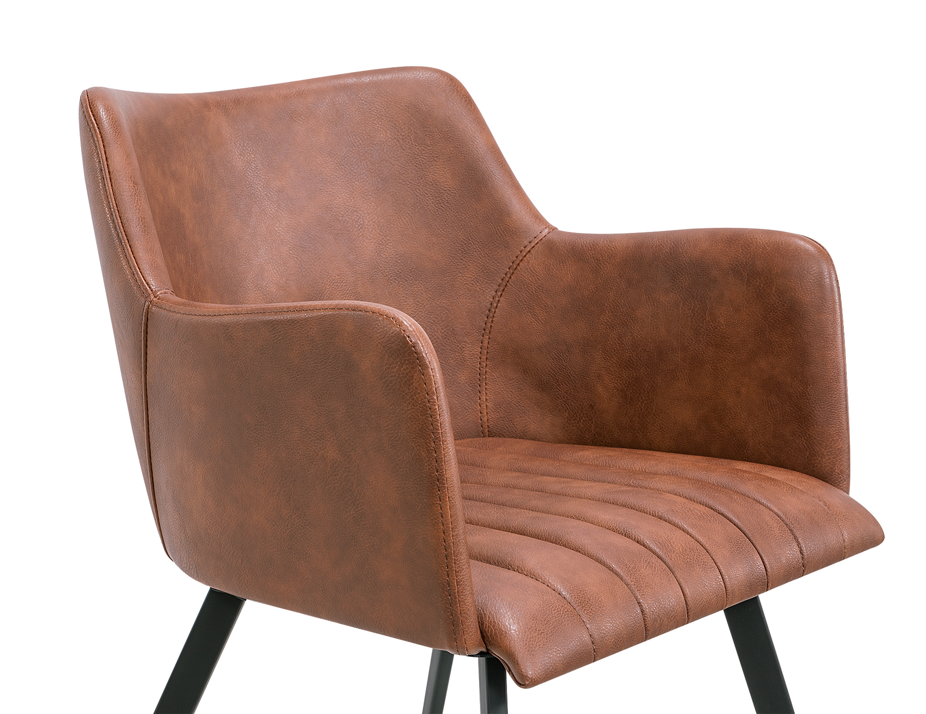 Andorra Dining Armchair - Vintage Tan