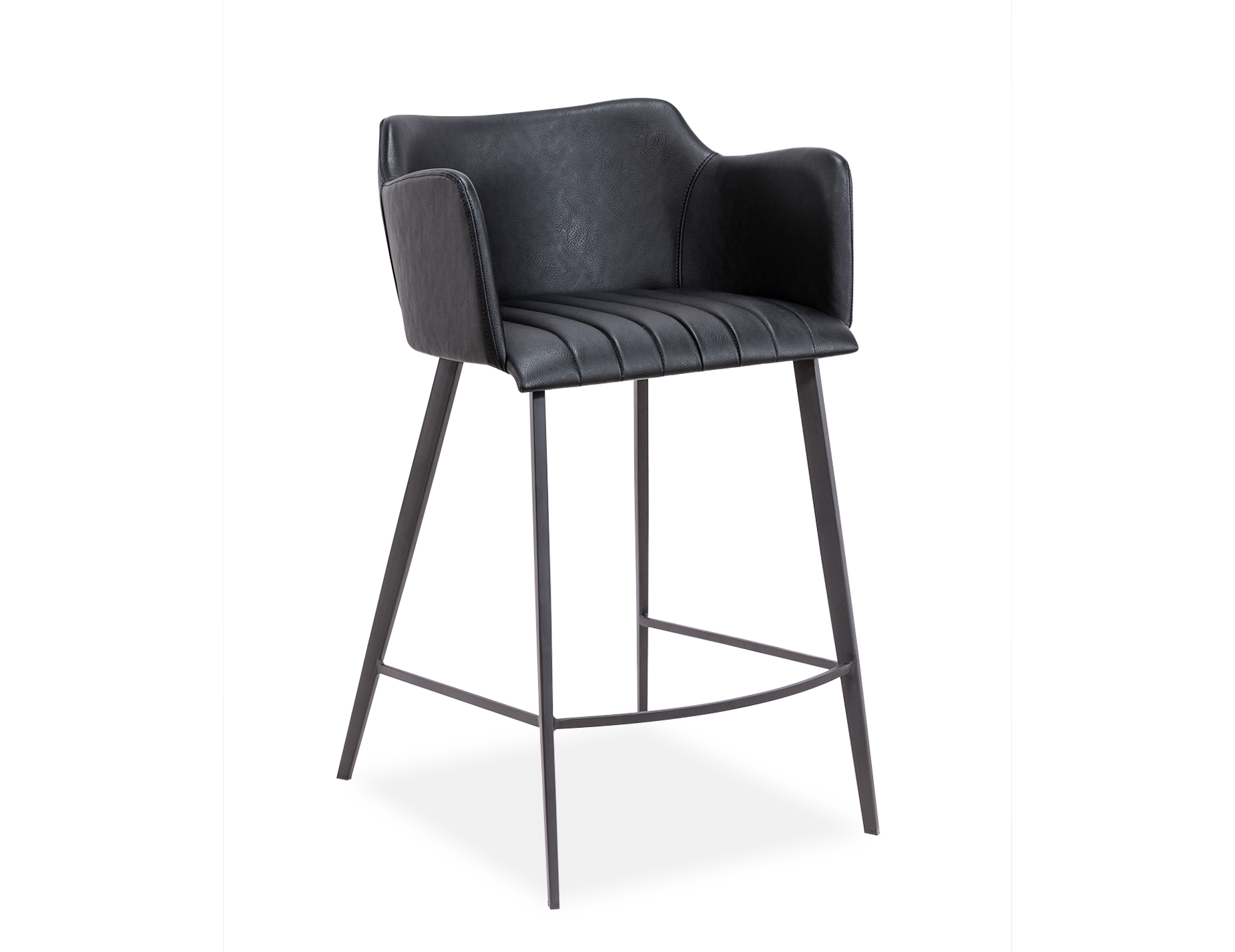 Andorra Bar Stool - Vintage Black