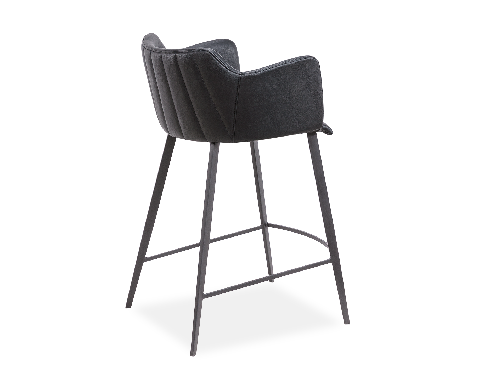 Andorra Bar Stool - Vintage Black