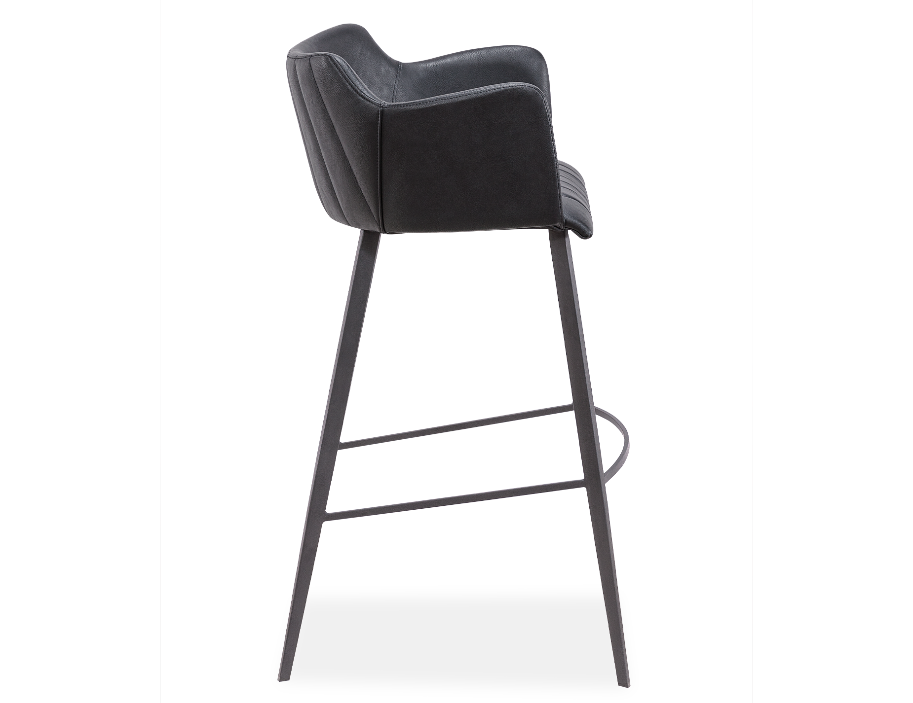 Andorra Bar Stool - Vintage Black