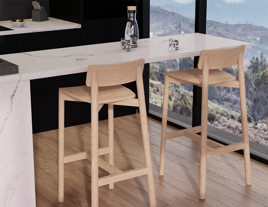 Andi Bar Stool - Natural Ash