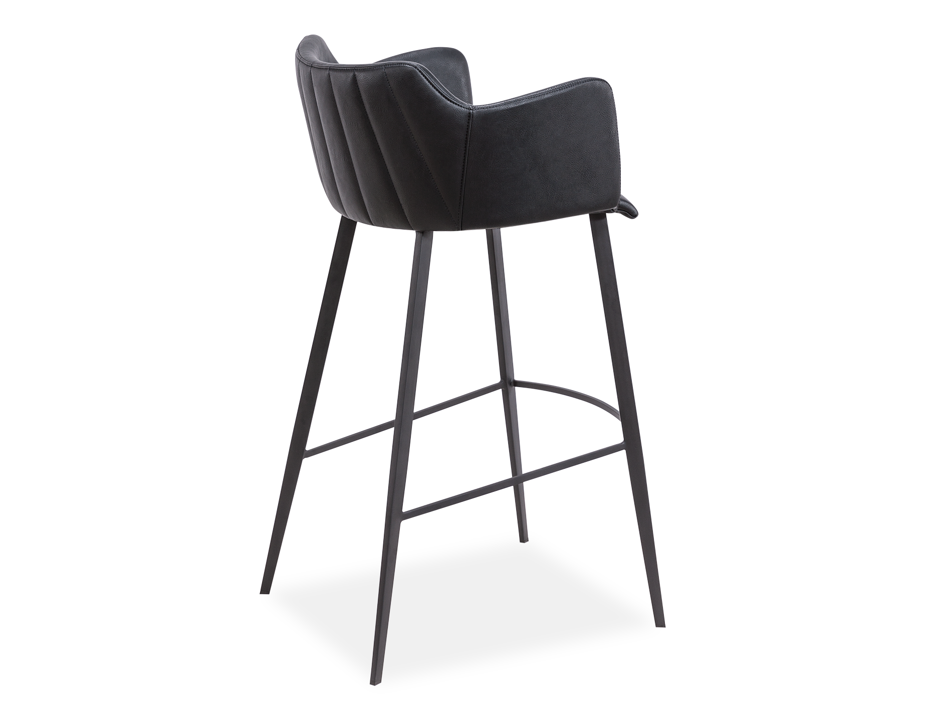 Andorra Bar Stool - Vintage Black