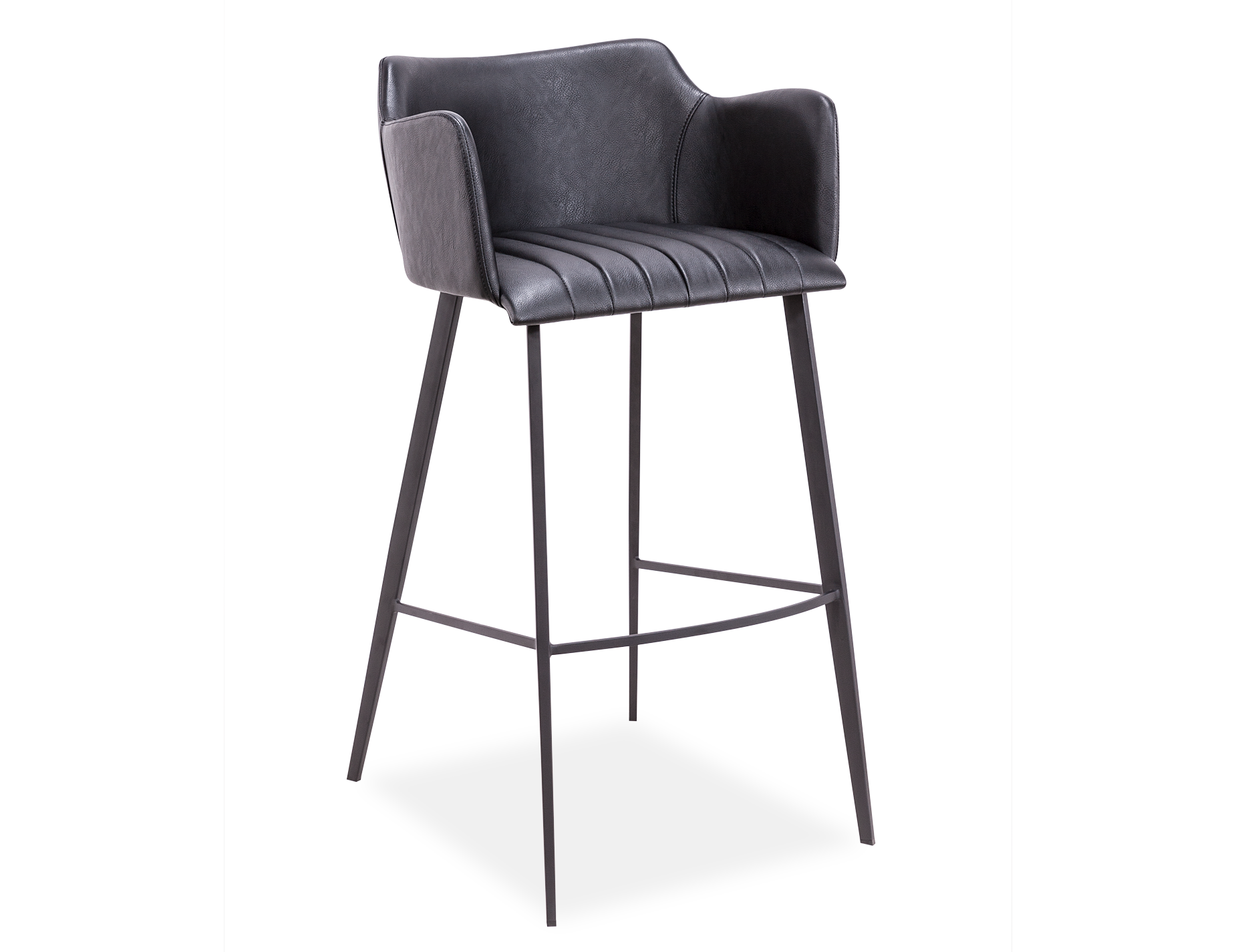 Andorra Bar Stool - Vintage Black