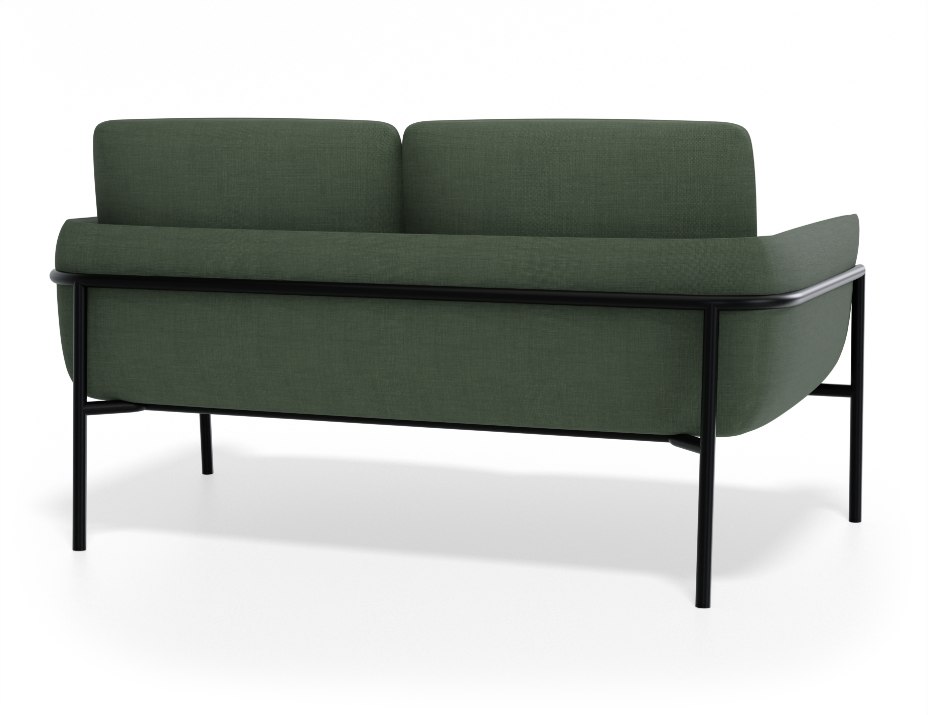 Charlie 2 Seat Sofa - Kelp Green