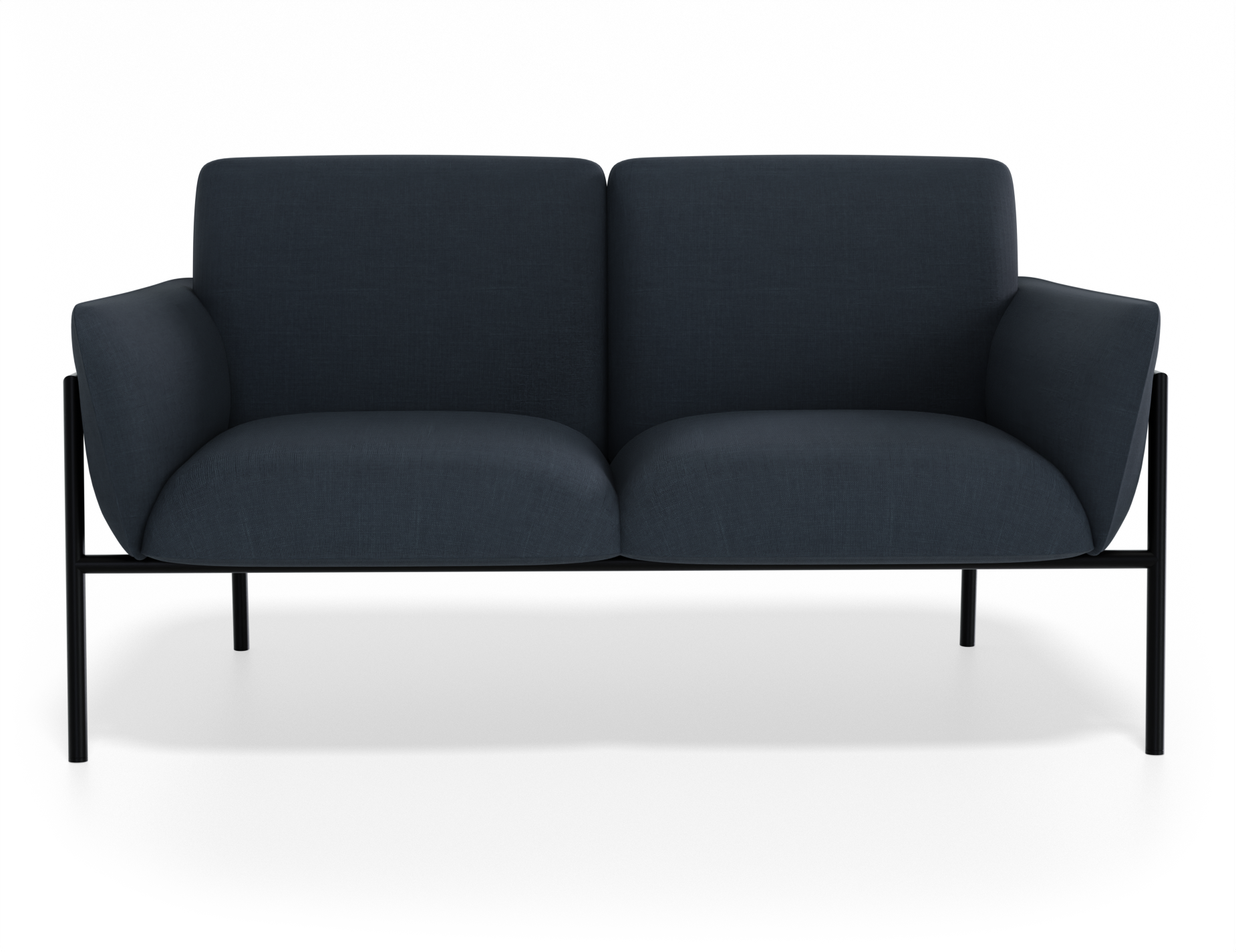 Charlie 2 Seat Sofa - Midnight Blue