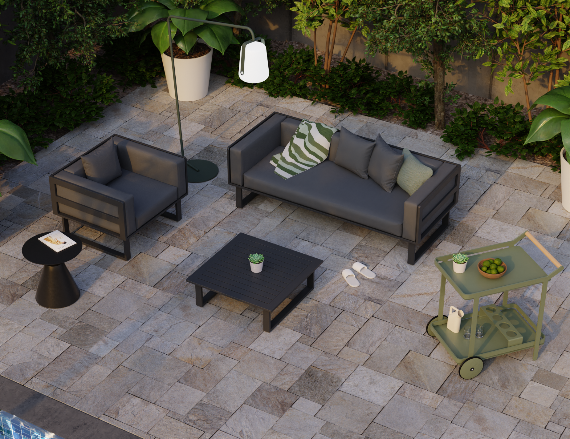 Corvo Outdoor Side Table