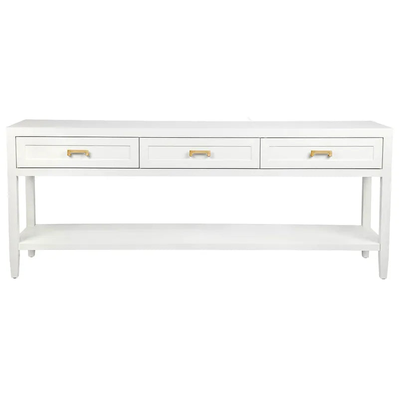 Soloman Console Table - White