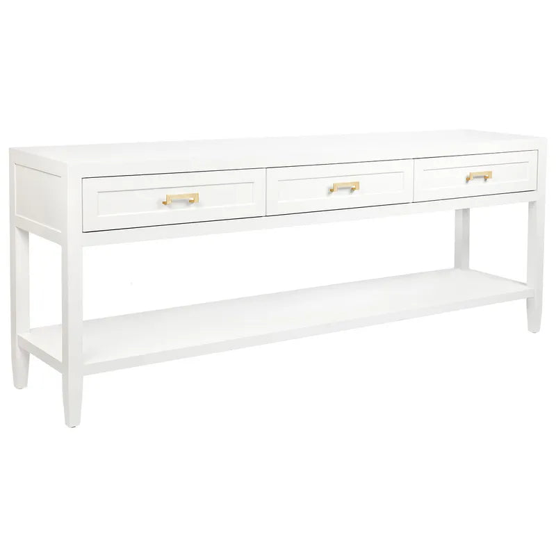 Soloman Console Table - White