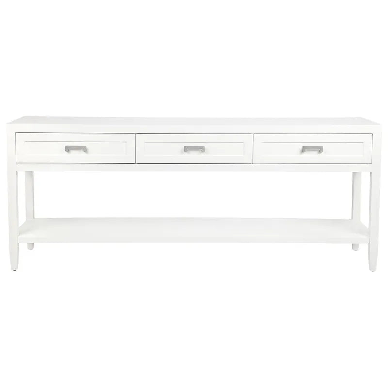 Soloman Console Table - White