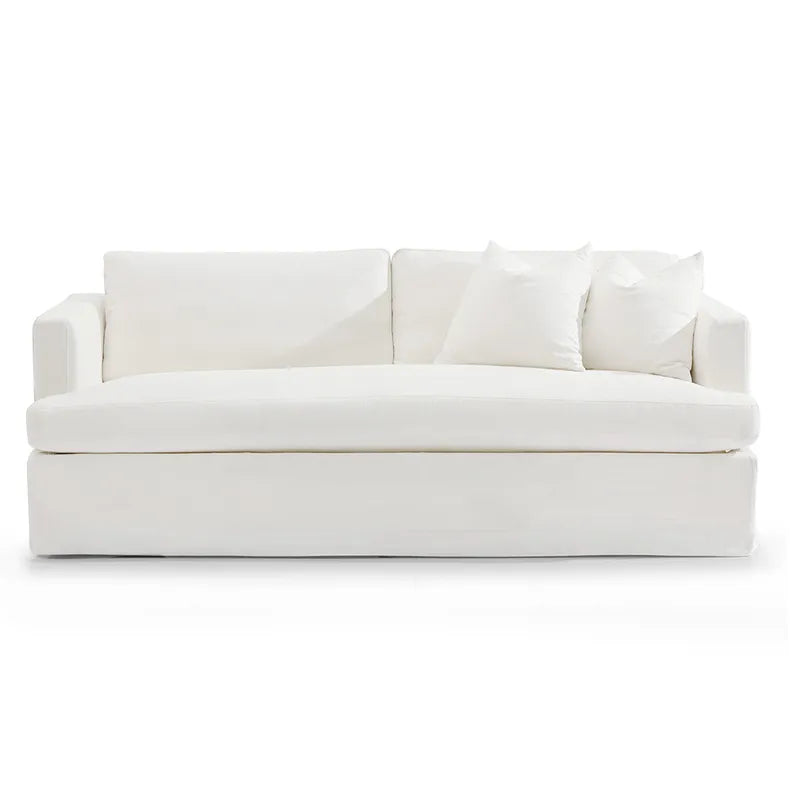 Birkshire 3 Seater Sofa (White Linen)