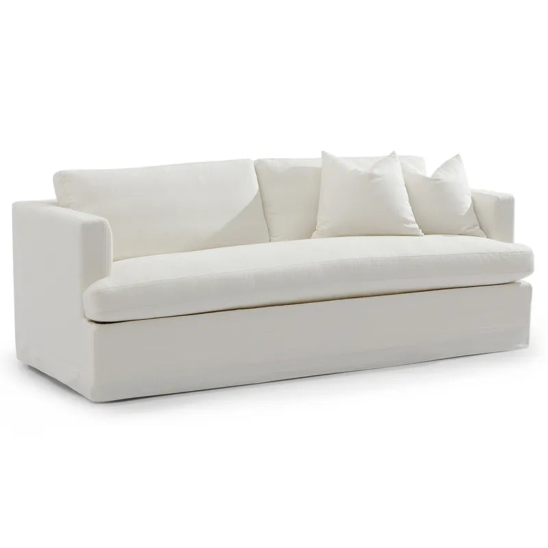 Birkshire 3 Seater Sofa - White Linen