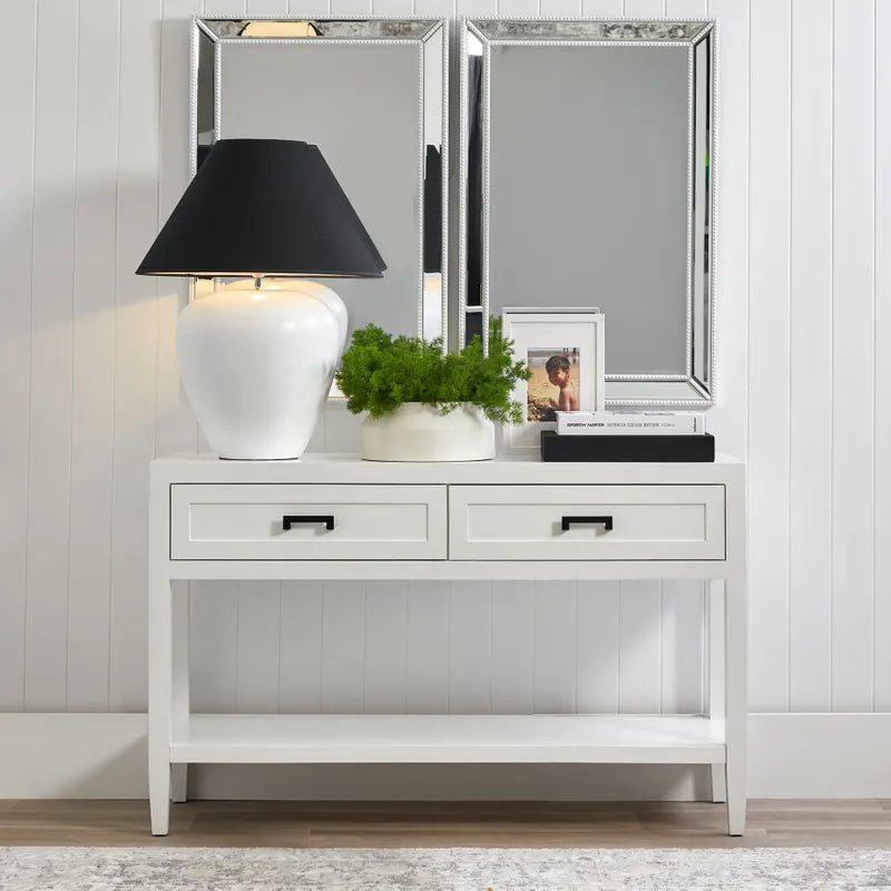 Soloman Console Table - White