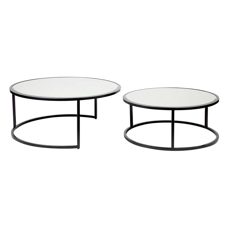 Serene Nesting Coffee Tables - Black