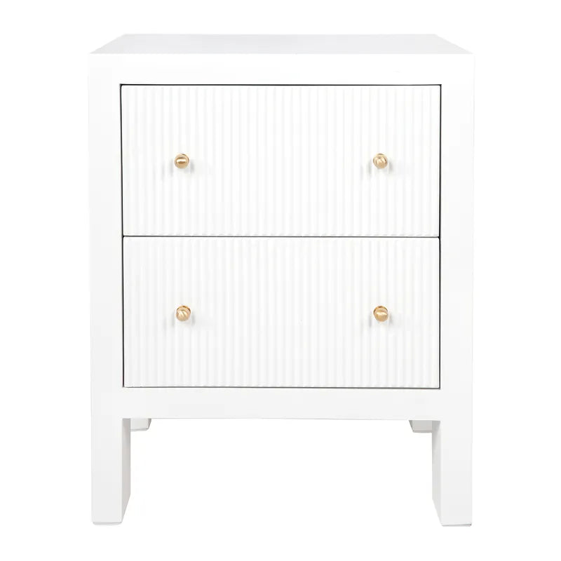Ariana Bedside Table (White)
