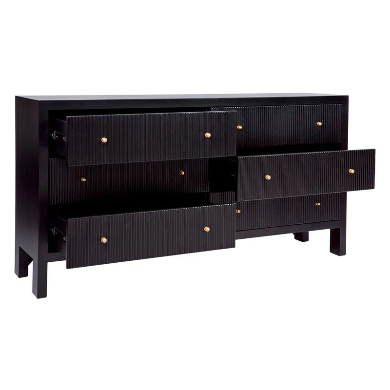 Ariana Chest of Drawers - Black